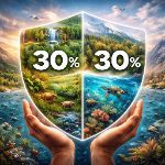 Findest du das Ziel realistisch, bis 2030 weltweit 30 % von Land und Meer unter Schutz zu stellen?